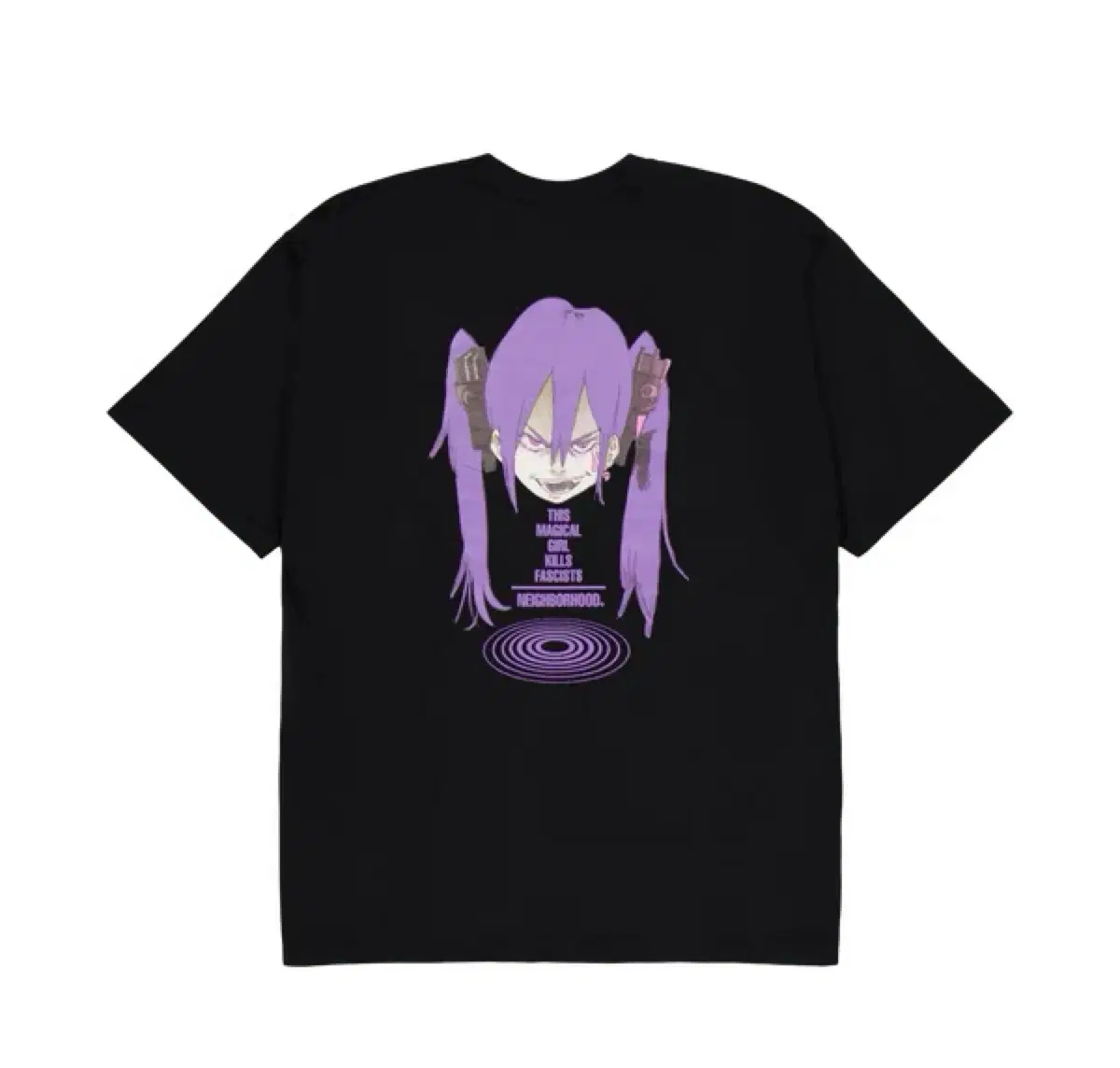 Nightclub x JUN INAGAWA Purple Mist Tee Japanese brand jun inagawa